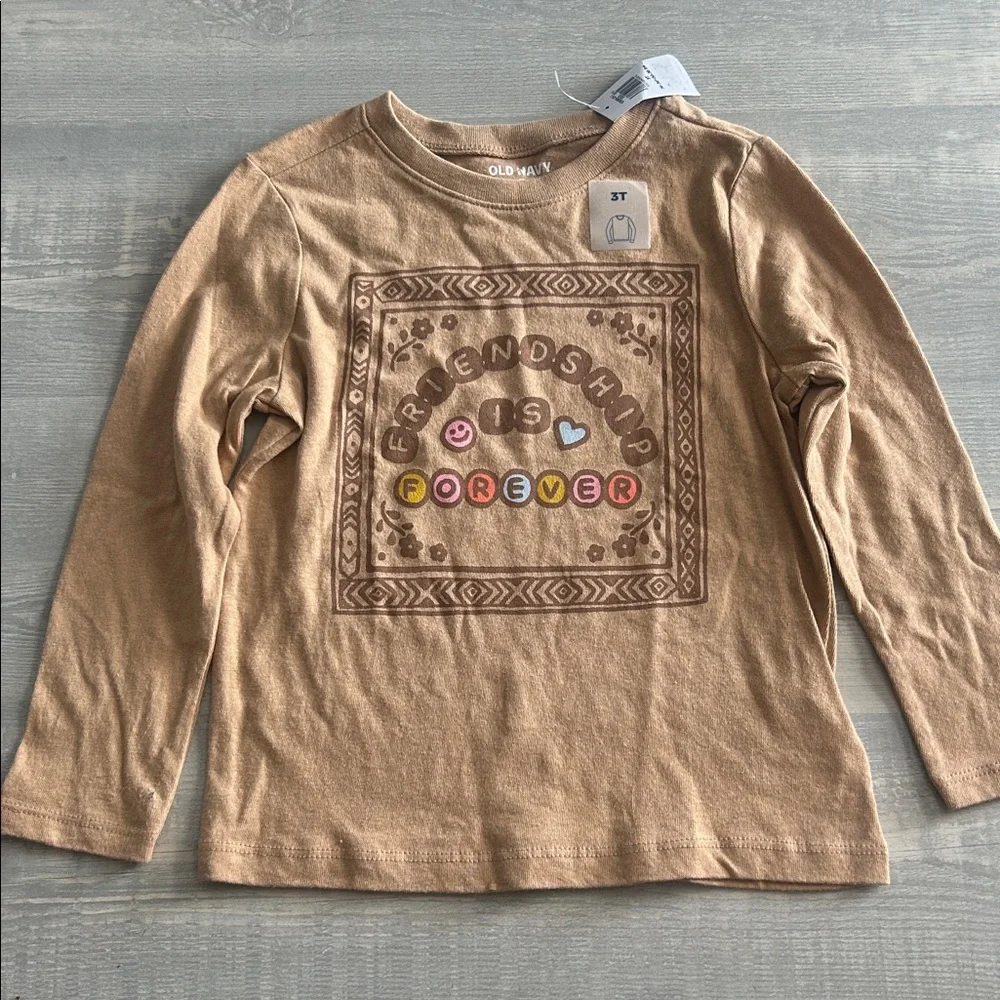 Old Navy tan tee